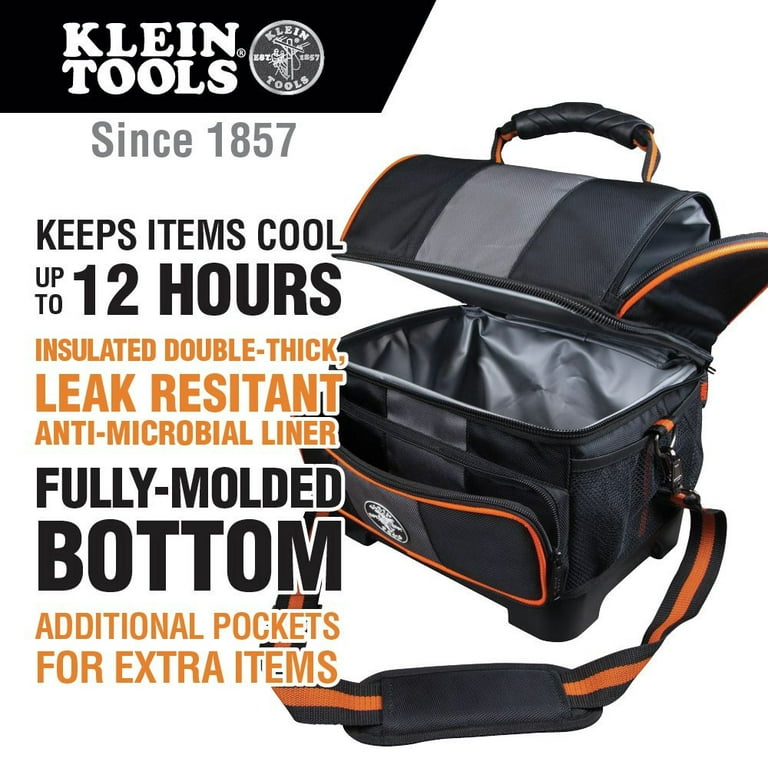 Klein Tools Tradesman Pro Tough Box Cooler, 9-Quart 55625 - The Home Depot