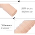 thumbnail image 3 of LEEYNEER Plasticine Rolling Pin Modelling Tool Sculpture Tools Embossed 21X3.5cm Wooden Child, 3 of 6