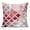 Red, variant on Throw Pillow Covers 24x24 Inch, Blue Morocco Decorative Pillow Cases for Couch Sofa Bed, Vintage Graffiti Paint Art Boho Dappled Cotton Linen Square Home Decor Pillowcases with Hidden Zipper