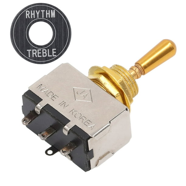 Pickup Toggle Switch,Guitar Toggle Switch 3 Way Selector Switch Guitar