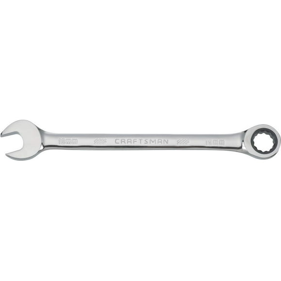 Llave de trinquete Craftsman reversible de 19 mm, 72 dientes y 12 puntos
