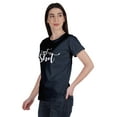 thumbnail image 4 of Inkmeso Crew Neck WoMen's I Got The Shot Funny Pro Vaccine Cotton T-Shirt, 4 of 8