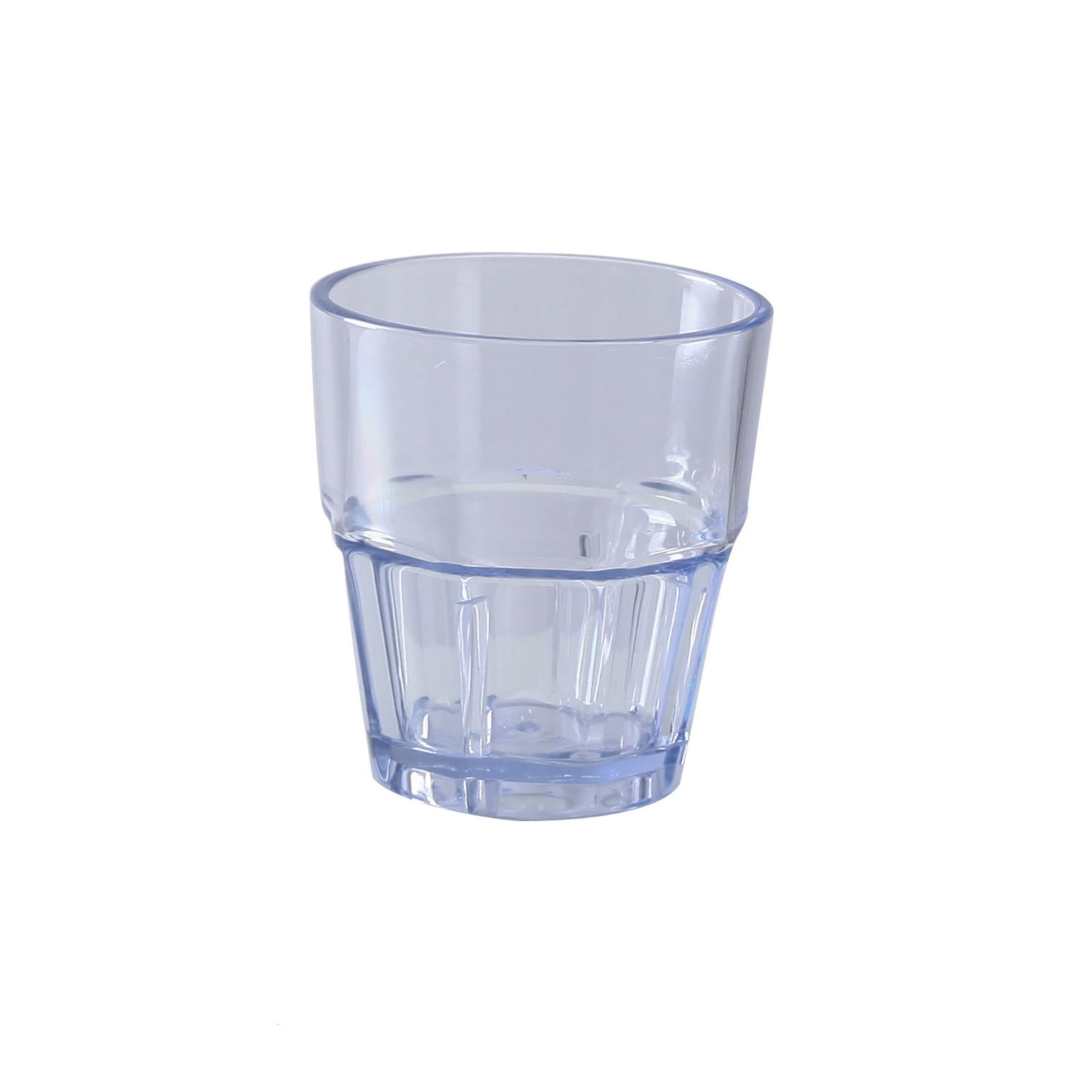 Hawaii, Round Rocks Cup, 5.5 Oz., 2 3/4"Dia. X 3"H, SAN Plastic, Clear