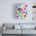 thumbnail image 3 of Regina Moore 'Hippie Floral I' Canvas Art, 3 of 3