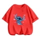 thumbnail image 3 of Ropa para niños, camiseta de Stitch Trucksuit para niñas, ropa para niños, camisetas para niños, camisetas para bebés, camisetas lindas de manga corta con dibujos animados, 3 of 5