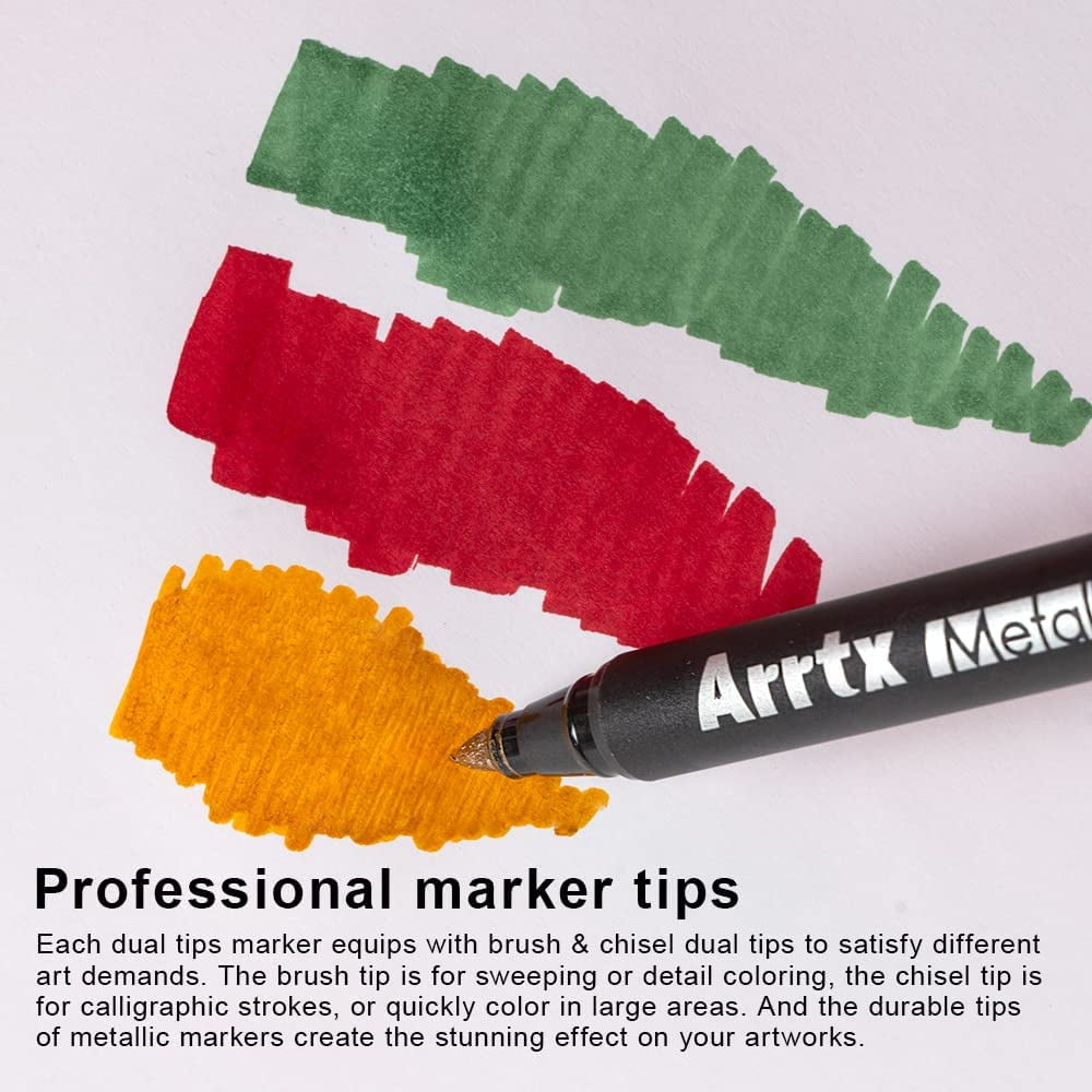 Alcohol Markers Arrtx 12 Colors Alcohol Marker Pen Set Dual Tips