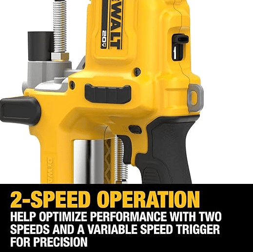 DEWALT 20V MAX Cordless 2-Speed Grease Gun – Tool Only (DCGG581B)