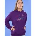 thumbnail image 2 of Japan Tourism Map Illustration Hoodie Women -Image by Shutterstock, Female 3X-Large, 2 of 4