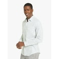 thumbnail image 6 of Chaps Men's & Big Men's Long Sleeve Texured Woven Shirt, Sizes S-3XL, 6 of 8