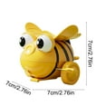 thumbnail image 3 of Wind Up Toy for Kids - Rolling Somersaulting Bee Baby Toy with Mechanical Chain, Fun Early Learning Educational Flip Toys for Toddlers Age 1 2 3 4 5, Cute Party Gift for Boys Girls Indoor Outdoor Play, 3 of 7