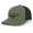 Loden/Black, variant on We The People Have Spoken 45-47 Embroidered Mesh Back Trucker Hat, Black/Black