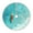 Velcro, variant on Lukts Tranquil Ocean Canoe Journey Print Color Life Christmas Tree Skirt, Winter Holiday Tree Mat Decoration ,Can be Used as A Shawl-30"