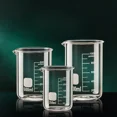 thumbnail image 2 of Vaso medidor de vidrio de borosilicato transparente de 50/100/150/250/500/1000 ml, resistente al calor, con escala transparente, utensilios de cocina, 2 of 5