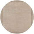 thumbnail image 1 of Ahgly Company Indoor Round Mid-Century Modern Camel Brown Solid Area Rugs, 5' Round, 1 of 6