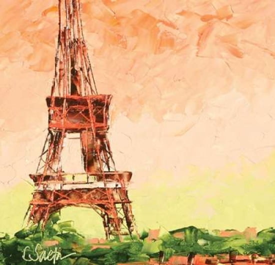 Eiffel Iii Canvas A
