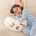 thumbnail image 6 of Xinyat Giant Dumpling Squish Dumpling Squish Toy Large Dough Stuffed Bun Sensory Soft Decompression Doughs Bun Shape Throw Pillow for Kids and Adults Bun-Shaped Pillow, Round-Eyed Bun Design, 20Cm, 6 of 9