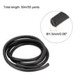 thumbnail image 2 of Uxcell Rubber Cord 1 Yards 6mm Dia Matte Black Solid Tubing for DIY Craft Making, 2 of 5