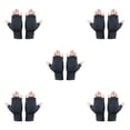 thumbnail image 1 of relayinert Black Compression Arthritis Gloves Made With Nylon And Spandex Experience Relief And Flexibility black M 5Set, 1 of 6