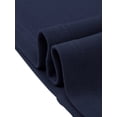 thumbnail image 5 of INSPIRE CHIC Work Dresses for Women 3/4 Sleeve V Neck Stand Collared Bodycon Business Office Sheath Dress 2026 M Navy Blue, 5 of 6