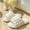 Ivory, variant on Soft Bubble Linen Slippers Non-Slip House Shoes for Women Ivory Yellow