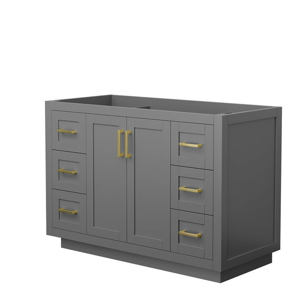 Wyndham Collection Wcf2929-48S-Cx-Mxx Miranda 48" Single Free Standing Vanity Cabinet Only