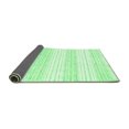 thumbnail image 2 of Ahgly Company Indoor Rectangle Abstract Emerald Green Contemporary Area Rugs, 8' x 10', 2 of 4