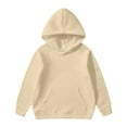 thumbnail image 3 of Kiijoy Toddler Girls Graphic Hoodie Kids Casual Long Sleeve Hooded Sweatshirt, Sizes 2-3, 3 of 3