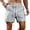 Black, variant on Men's Vertical Stripe Bubble Gauze Drawstring Casual Shorts, Elastic Waist Relaxed Fit Beach Vacation Walking Shorts