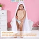 thumbnail image 4 of Albornoz de algodón con capucha para bebé con cara de animal para niños y niñas de 0 a 6 años, color blanco Sincero Ropa, 4 of 6