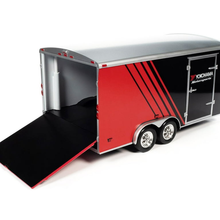 Four Wheel Enclosed Car Trailer 
