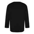 thumbnail image 4 of Blmnix Graphic Tees Men Shirts St. Patrick Funny Shirts Pullover Shirts 3/4 Sleeve Crew Neck Black Sweatshirt for Mens,XXXL, 4 of 4