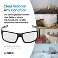 thumbnail image 2 of Gafas de seguridad Bullhead BH2661AF Sawfish Matte Black Clear, 2 of 8