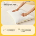 thumbnail image 2 of Almohadas Nooz Pack de 2 Adaptables King Size Memory Foam Ajustables Altura Personalizable Soporte Cuello Funda Lavable, 2 of 8