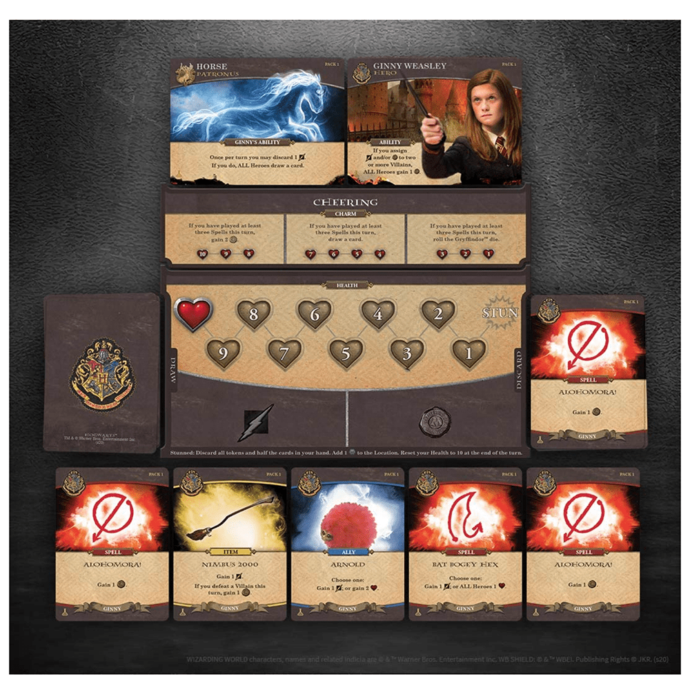 USAOPOLY Harry Potter: Hogwarts Battle - The Charms and Potions Expansion/Second  Expansion to Harry Potter Deckbuilding - Walmart.com