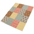 thumbnail image 4 of ECARPETGALLERY 5'8" x 7'5" Contemporary Collage Handmade Area Rug for Living Room, Dining Room and Bedroom in Blue, 4 of 9