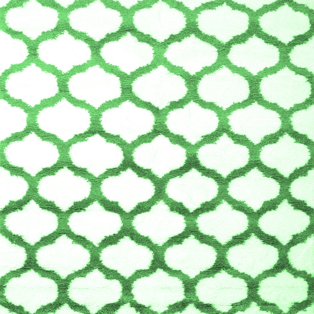 Ahgly Company Indoor Square Trellis Emerald Green Contemporary Area ...