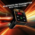 thumbnail image 2 of Armor All Bluetooth FM Transmitter and Car Charger with Type-C and Dual USB-A Ports for Hands-Free Calls and USB/SD/Aux Audio Playback, 2 of 9