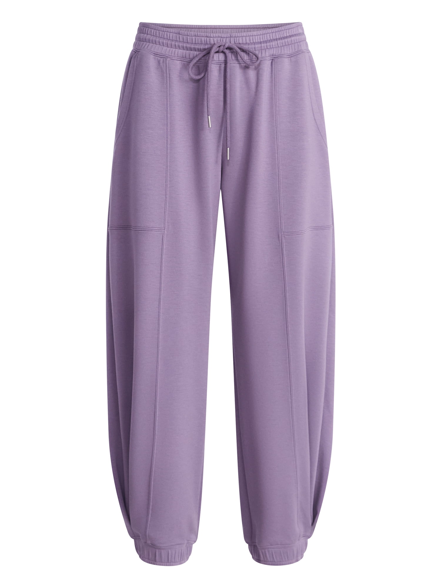 Scoop Women's and Women's Plus New Scubaknit Barrel Pants, Sizes XS-4X