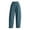 Blue, variant on HomeDM Women's Pants Wide Leg Casual Loose Cotton Linen Elastic Waist Trousers Blue Lounge Pants for Athletic Work Size L