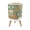 Color 4, variant on Small Trash Can with Lid Colorful Floral Cake Floral Accents Decorative Desserts 1.8 Gallon Dog Proof Trash Can Round Garbage Can Waste Bin Wastebasket for Bathroom Bedroom Living Room