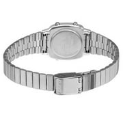 Casio Womens Illuminator LA670WA-7 Silver Stainless-Steel Quartz Fashion Watch