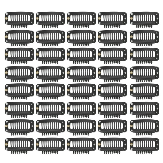 Mgaxyff Snap Comb Wig Clip, Professional Portable Replacement Accessory Wig Clip For Hair Salon