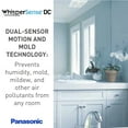 thumbnail image 7 of Panasonic FV-0511VQC1 WhisperSense Ventilation Fan, Motion/Humidity Sensors, Speed Selector, Quiet, 7 of 7