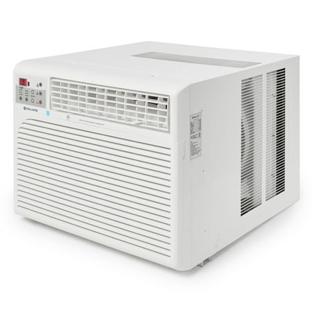 Cool-Living 15,000 BTU 115-Volt Window Air Conditioner with Digital Display and Remote, White