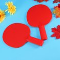 thumbnail image 4 of 1 Pair Table Tennis Bats Plastic Racket Children Practice Training Plastic Pats for Kids (Red), 4 of 8