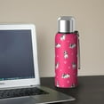 thumbnail image 5 of 20 Oz Boston Terrier on Red Background Coffee Tumbler Double Wall Insulated Stainless Steel Water Bottle | Metal Reusable Thermoses Flask with Cup Cap | Leak & Sweat Proof with Anti-Dust Lid, 5 of 7