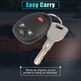 thumbnail image 7 of Unique Bargains Keyless Entry Remote Car Key Fob 15114374 315MHz for Chevrolet Uplander 2005-2008 HHR 2006-2011 4 Buttons, 7 of 7