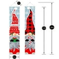 thumbnail image 2 of Dalrosia Christmas Decorations Porch Sign Banner, 2PCS Merry Christmas Door Decorations Hanging Banner Christmas Indoor Outdoor Welcome Front Door Banner for Christmas Holiday Door Decor, 2 of 5