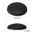 thumbnail image 2 of Uxcell Self-stick Home Anti-slip Wedge Doorstops Protector Rubber Black 4pcs, 2 of 6
