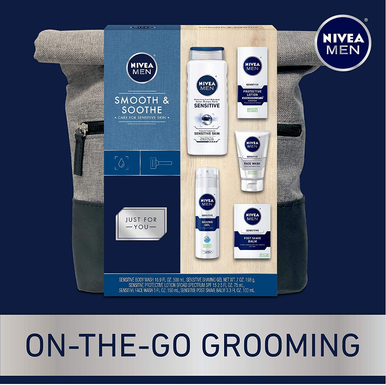 nivea men complete collection gift set